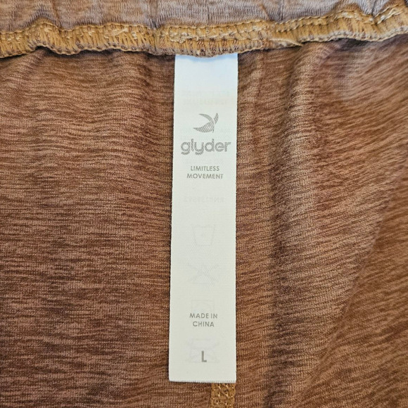 Glyder Limitless Movement Joggers Tan Women’s Size Large Loungewear Pants - Picture 4 of 7